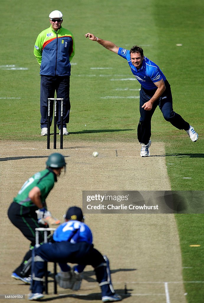 Sussex Sharks v Worcestershire Royals - Yorkshire Bank 40 League