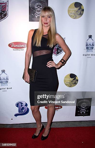 Kelly Harper attends the 10th annual anniversary and Cinco De Mayo benefit with annual Charity Celebrity Poker Tournament at Velvet Margarita on May...