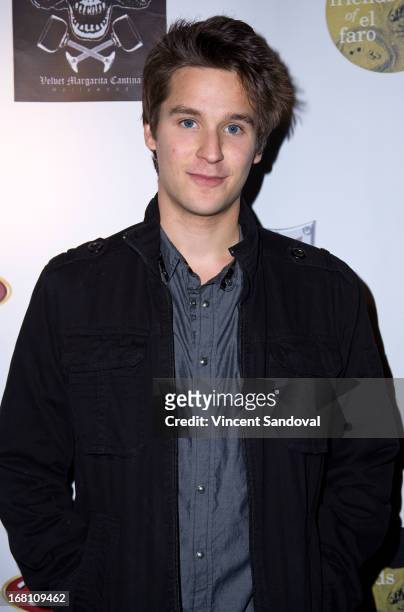 Actor Devon Werkheiser attends the 10th annual anniversary and Cinco De Mayo benefit with annual Charity Celebrity Poker Tournament at Velvet...