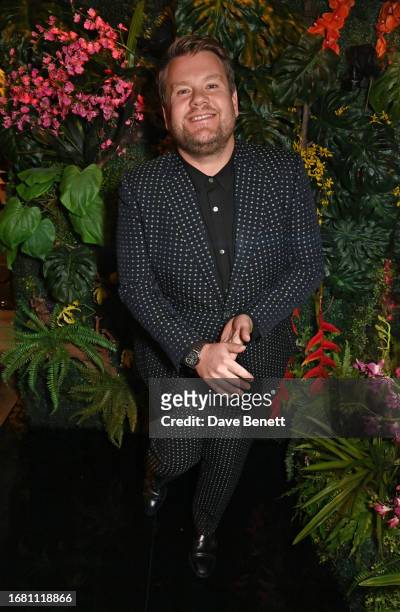James Corden attends Annabel's and The Caring Family Foundation "Annabel's for the Amazon" Gala 2023 on September 21, 2023 in London, England.