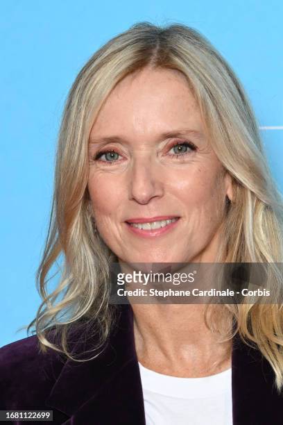 Léa Drucker attends the "Sous controle" Photocall during the 25th La Rochelle Fiction Festival on September 14, 2023 in La Rochelle, France.