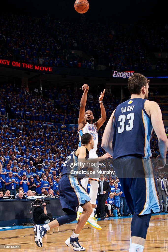 Memphis Grizzlies v Oklahoma City Thunder - Game One