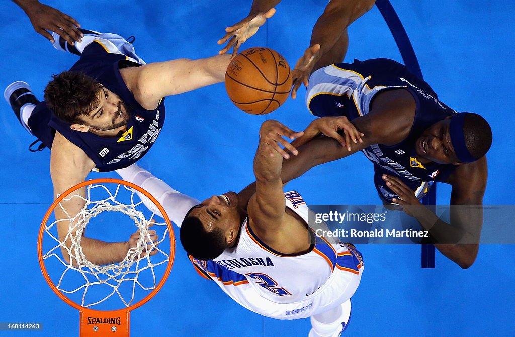 Memphis Grizzlies v Oklahoma City Thunder - Game One