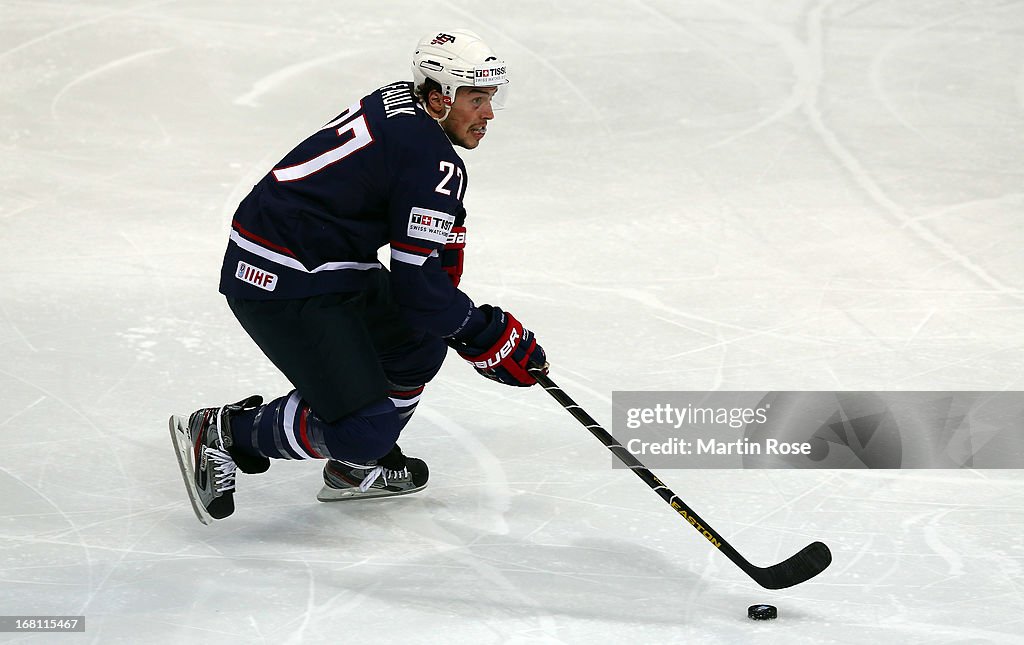 Latvia v USA - 2013 IIHF Ice Hockey World Championship