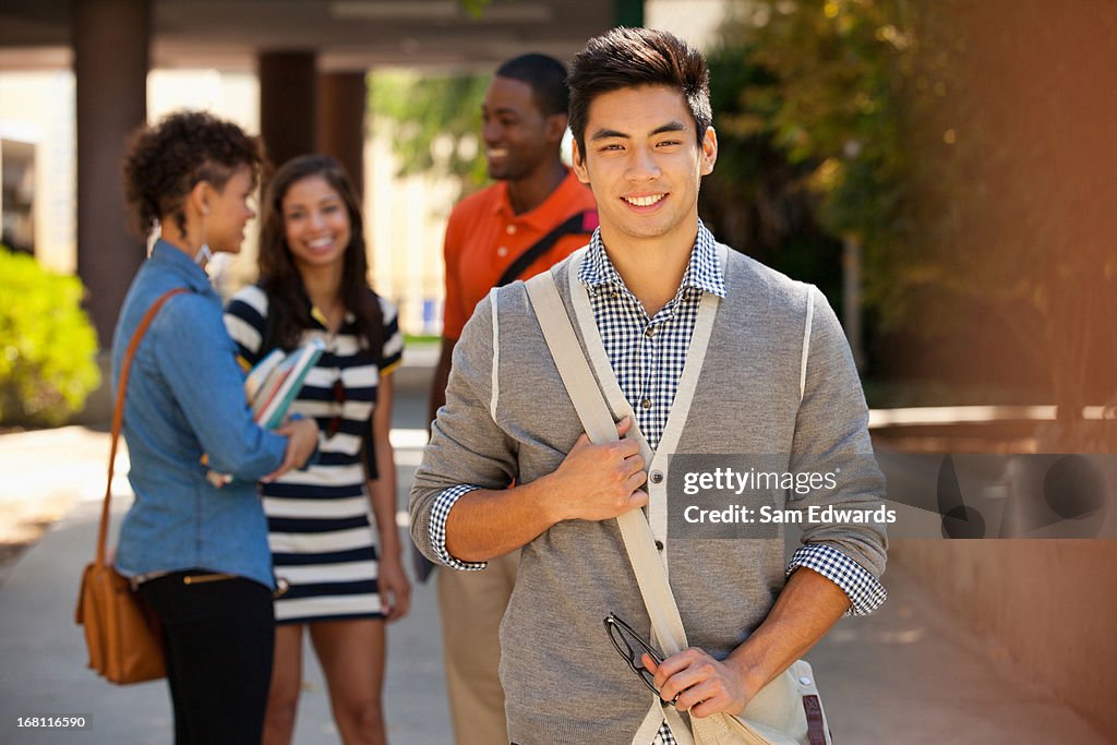 Smiling students