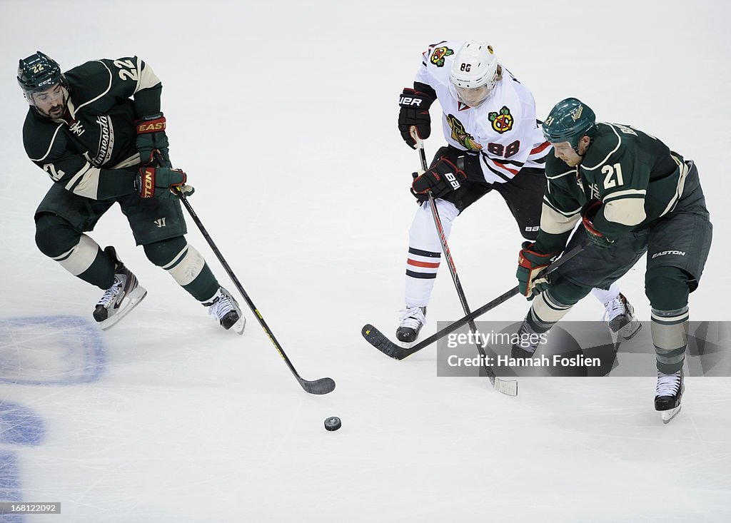 Chicago Blackhawks v Minnesota Wild - Game Three