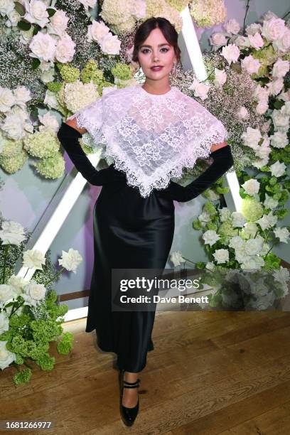 Jenna Coleman attends the officially party celebrating Vogue World: London 2023 at George Mayfair on September 14, 2023 in London, England.