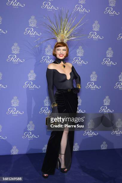 Élodie Frégé attends the Ritz's 125th Anniversary at Hotel Ritz on September 14, 2023 in Paris, France.