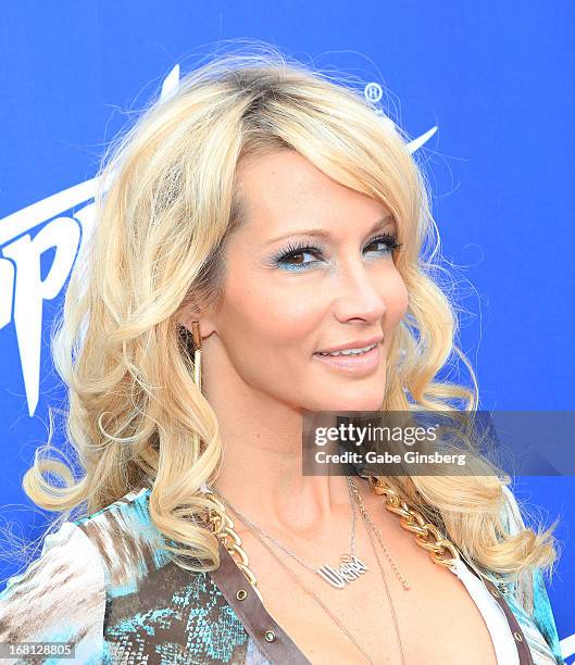 Adult film actress jessica drake arrives at Sapphire Pool & Day Club grand opening party on May 5, 2013 in Las Vegas, Nevada.