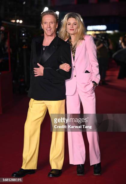 Damian Lewis and Alison Mosshart attend Vogue World: London 2023 at Theatre Royal Drury Lane on September 14, 2023 in London, England.