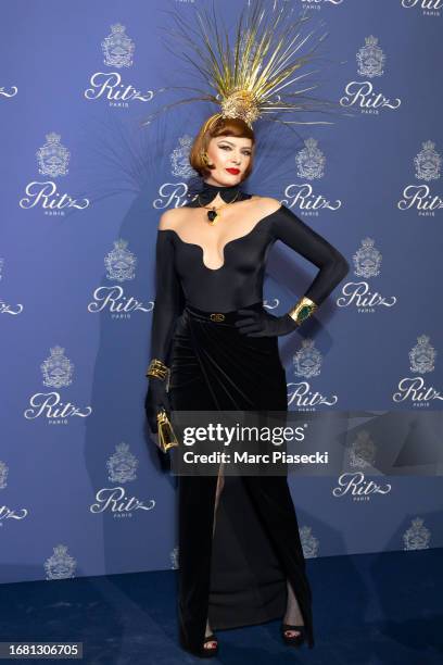 Elodie Frege attends the Ritz's 125th Anniversary at Hotel Ritz on September 14, 2023 in Paris, France.