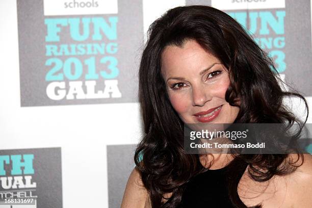 Actress Fran Drescher attends the Paul Mitchell's 10th Annual Fundraiser held at The Beverly Hilton Hotel on May 5, 2013 in Beverly Hills, California.