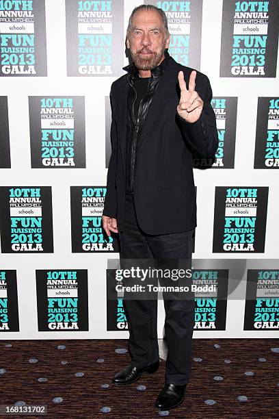 Philanthropist John Paul DeJoria attends the Paul Mitchell's 10th Annual Fundraiser held at The Beverly Hilton Hotel on May 5, 2013 in Beverly Hills,...