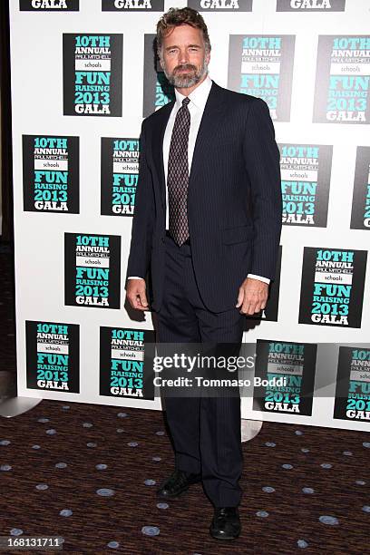 Actor John Schneider attends the Paul Mitchell's 10th Annual Fundraiser held at The Beverly Hilton Hotel on May 5, 2013 in Beverly Hills, California.