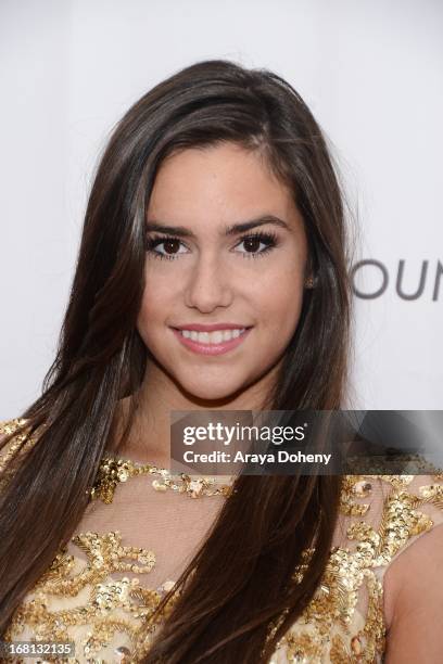 Savannah Lathem arrives at the 34th Annual Young Artists Awards at The Sportsman's Lodge on May 5, 2013 in Studio City, California.