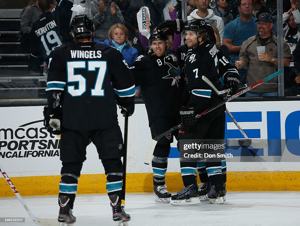 Vancouver Canucks v San Jose Sharks - Game One