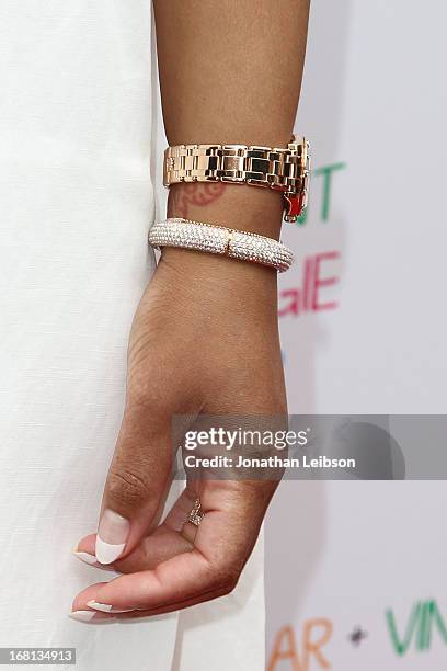 Tamar Braxton hosts a carnival-themed baby shower with friends and family at Hotel Bel-Air on May 5, 2013 in Los Angeles, California.