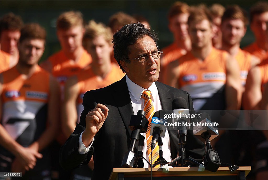 Greater Western Sydney Giants Media Announcement