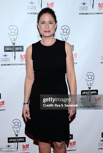 Actress Maura Tierney attends the 28th Annual Lucille Lortel Awards at NYU Skirball Center on May 5, 2013 in New York City.