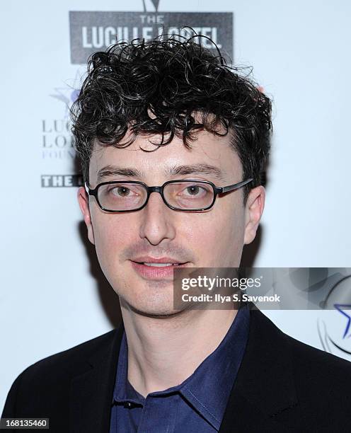 Beowulf Boritt attends the 28th Annual Lucille Lortel Awards at NYU Skirball Center on May 5, 2013 in New York City.