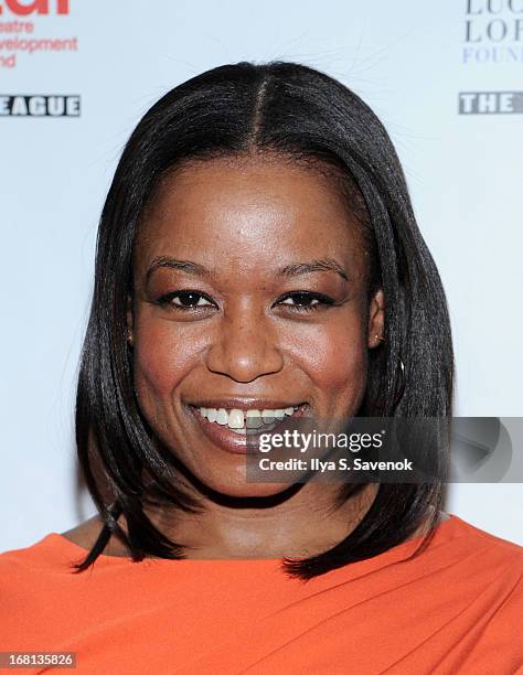 Quincy Tyler Bernstein attends the 28th Annual Lucille Lortel Awards at NYU Skirball Center on May 5, 2013 in New York City.