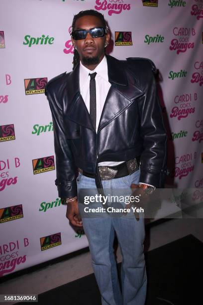 Offset attends Cardi B Post-VMA Bash with Casamigos and Sprite on September 13, 2023 in New York City.