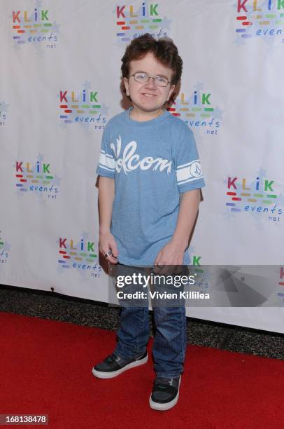 Keenan Cahill attends Cinco! Concert - Hollywood, CA at Avalon on May 5, 2013 in Hollywood, California.