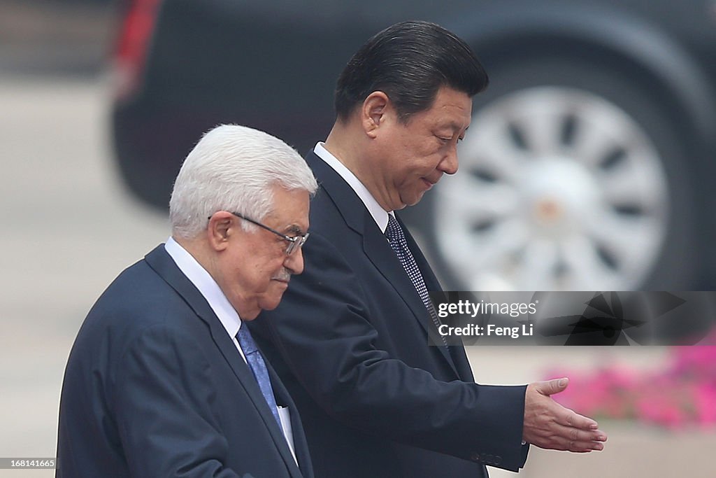 Palestinian President Mahmoud Abbas Visits China