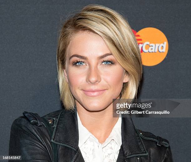 Actress Julianne Hough attends MasterCard Priceless premieres presents Justin Timberlake at Roseland Ballroom on May 5, 2013 in New York City.