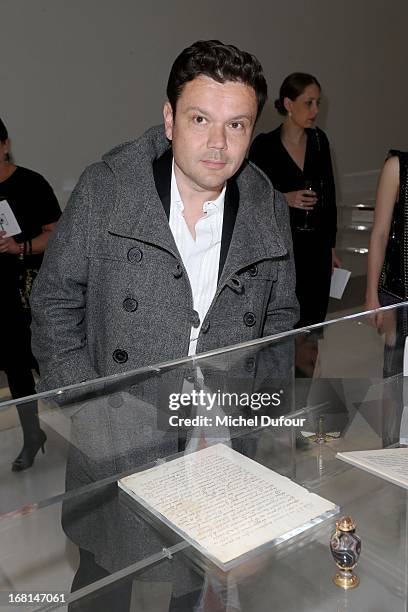 Jean Michel Othoniel attends the 'No5 Culture Chanel' Exhibition - Photocall at Palais De Tokyo on May 3, 2013 in Paris, France.