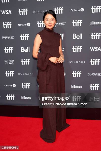 Kim Hee-ae attends the "A Normal Family" premiere during the 2023 Toronto International Film Festival at Roy Thomson Hall on September 14, 2023 in...