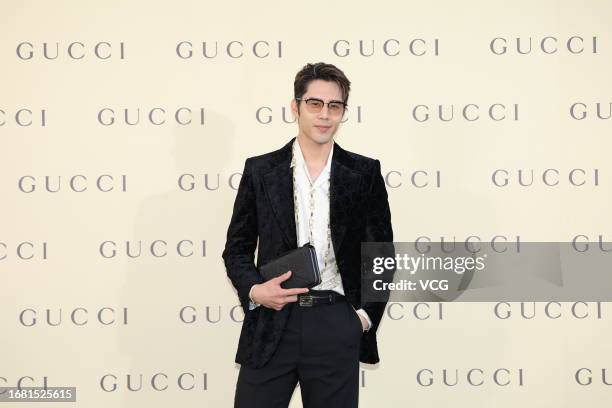 Gucci Model Actor Gucci Store Opening Photos and Premium High Res Pictures - Getty Images