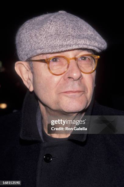 Stanley Donen attends the screening of "Cookie's Fortune" on March 24, 1999 at 86th Street Cinema in New York City.