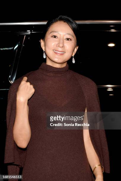 Kim Hee-ae attends the "A Normal Family" premiere during the 2023 Toronto International Film Festival at Roy Thomson Hall on September 14, 2023 in...