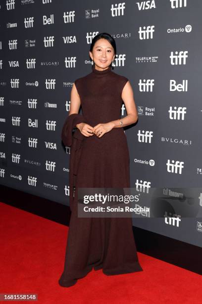 Kim Hee-ae attends the "A Normal Family" premiere during the 2023 Toronto International Film Festival at Roy Thomson Hall on September 14, 2023 in...