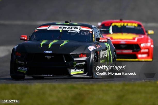 Cameron Waters drives the Tickford Racing car during practice, part of the 2023 Supercars Championship Series at Sandown Raceway on September 15,...