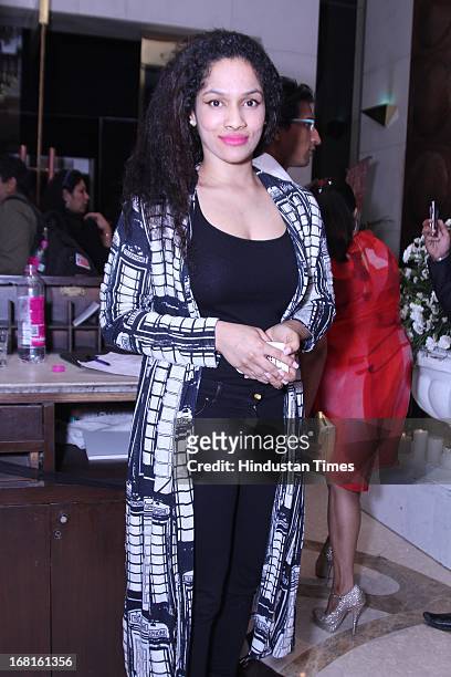 Fashion designer Masaba Gupta at the Annual Charity event Fashion For A Cause organized by NGO Lakshyam to help unprivileged children at Crowne Plaza...