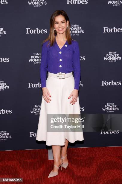 Rebecca Jarvis attends the 2023 Forbes Power Women's Summit at Jazz at Lincoln Center on September 14, 2023 in New York City.