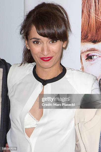 Actress Rachida Brakni attends the 'Cheba Louisa' Premiere on May 6, 2013 in Paris, France.