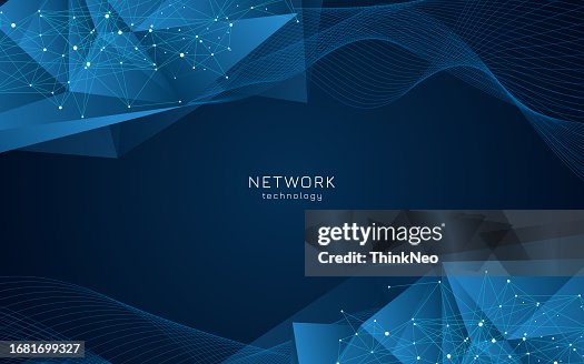 Abstract Big Data visualization digital network connection concept background. Abstract Big Data visualization digital network connection concept background.