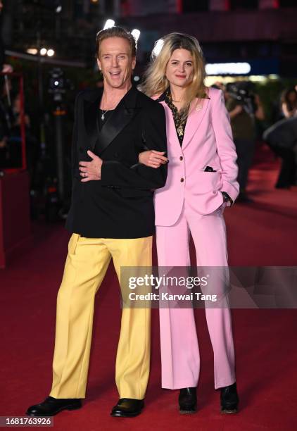 Damian Lewis and Alison Mosshart attend Vogue World: London 2023 at Theatre Royal Drury Lane on September 14, 2023 in London, England.