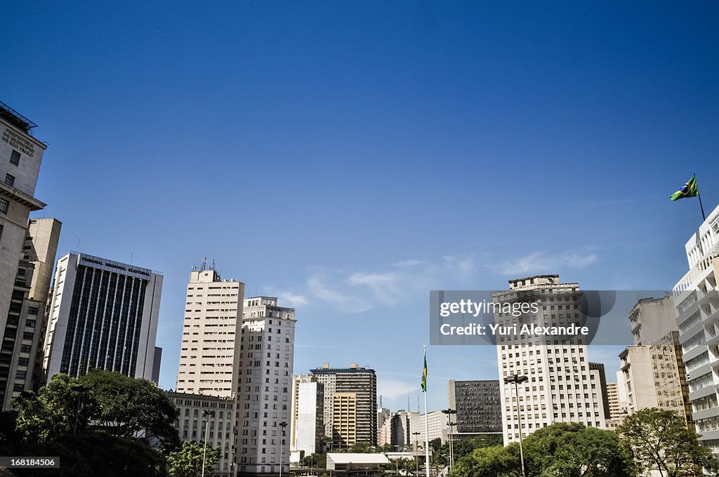 Sao Paulo centre buildings