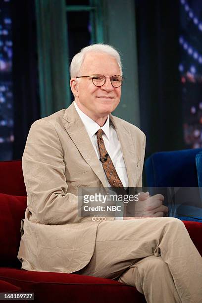 Episode 829 -- Pictured: Actor/comedian/musician Steve Martin on May 6, 2013 --