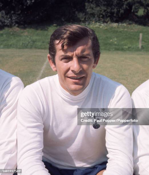 Alan Mullery of Tottenham Hotspur at Cheshunt training ground on August 19, 1970 in London, England.