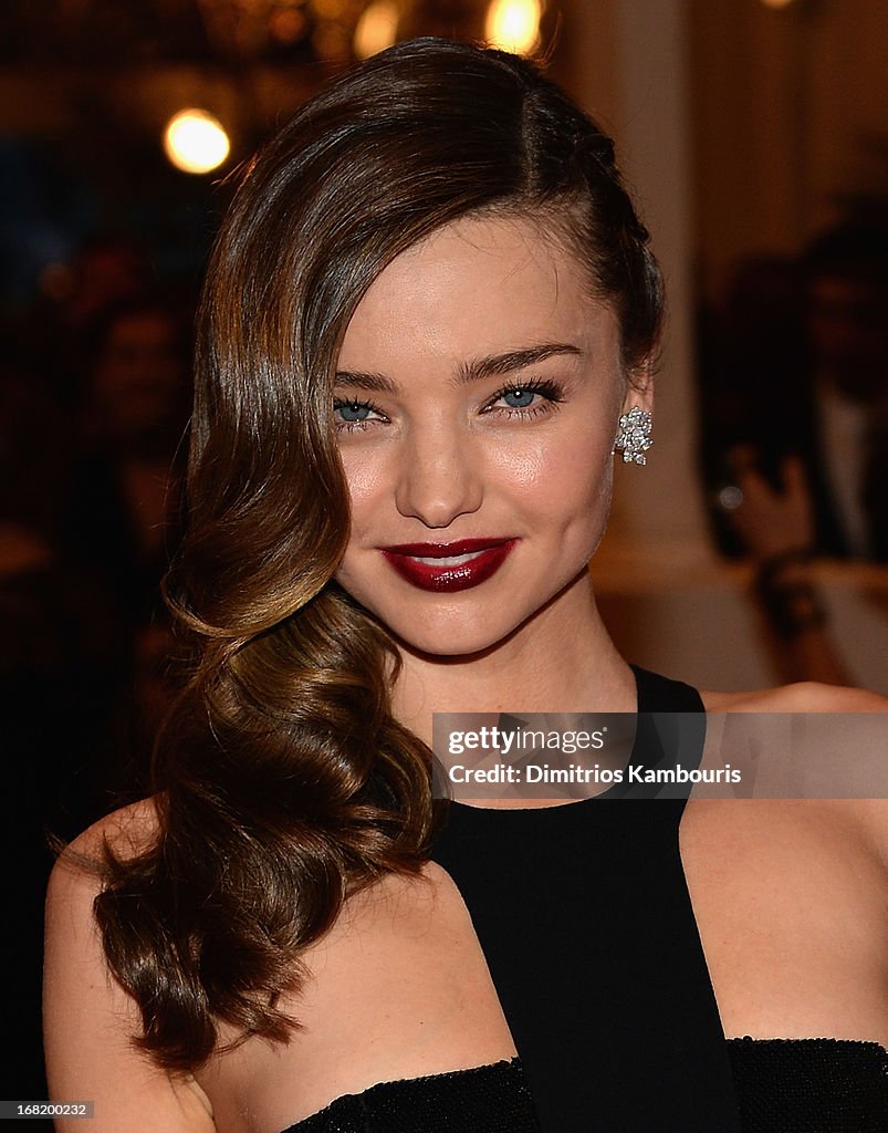 2013 Costume Institute Gala - PUNK: Chaos To Couture