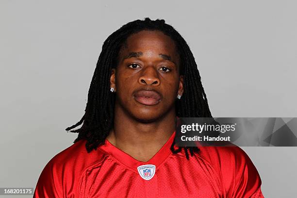 This is a 2012 photo of Jacquizz Rodgers of the Atlanta Falcons NFL football team. This image reflects the Atlanta Falcons active roster as of...