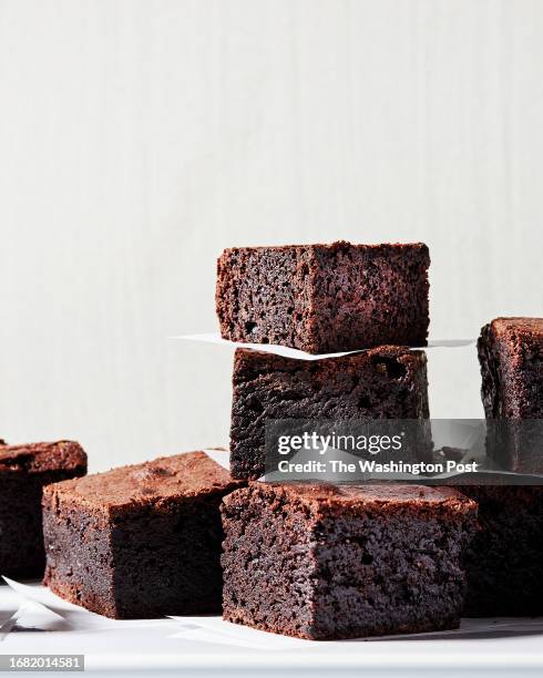 Ultimate brownies use with Voraciously photographed at the Washington Post in Washington, DC.