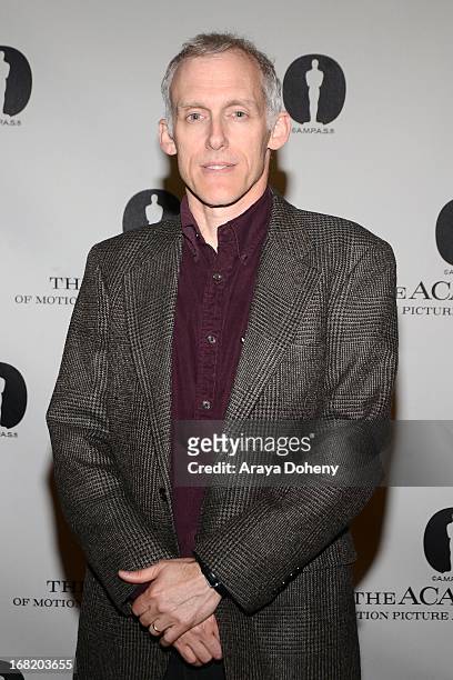 Tim Squyres attends The Academy Spotlights VFX Game-Changers: Deconstructing "Pi" at AMPAS Samuel Goldwyn Theater on May 6, 2013 in Beverly Hills,...