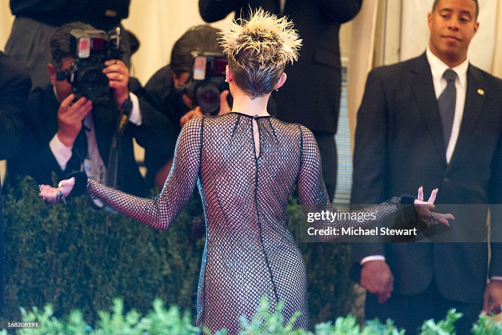 "PUNK: Chaos To Couture" Costume Institute Gala - Outside Arrivals