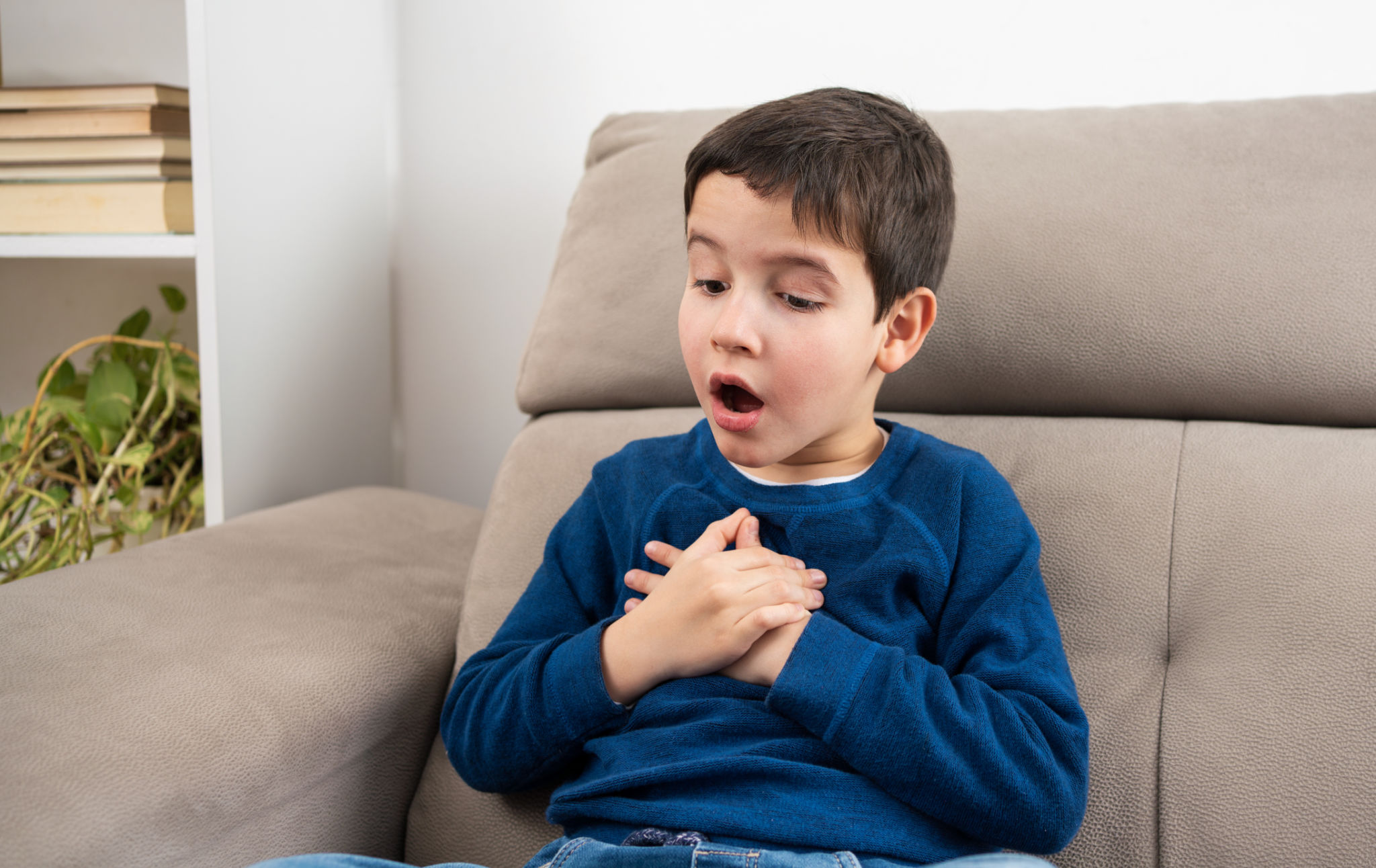 child breathing exercise